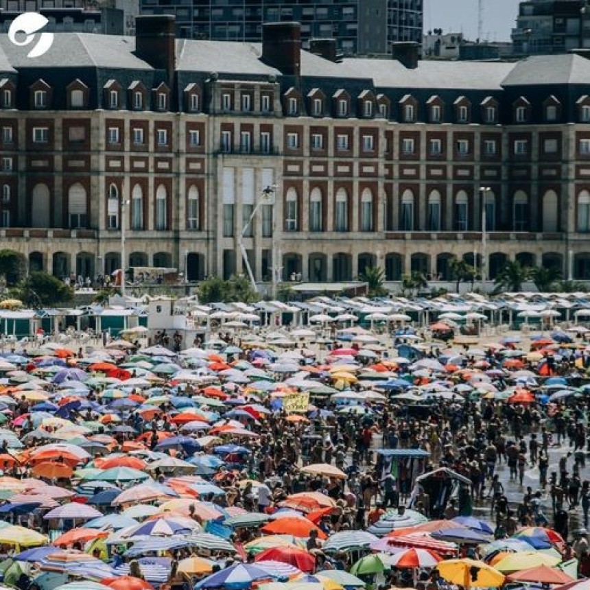 ASÍ SE VIVIÓ EL PRIMER DIA DE PLAYA EN MAR DEL PLATA