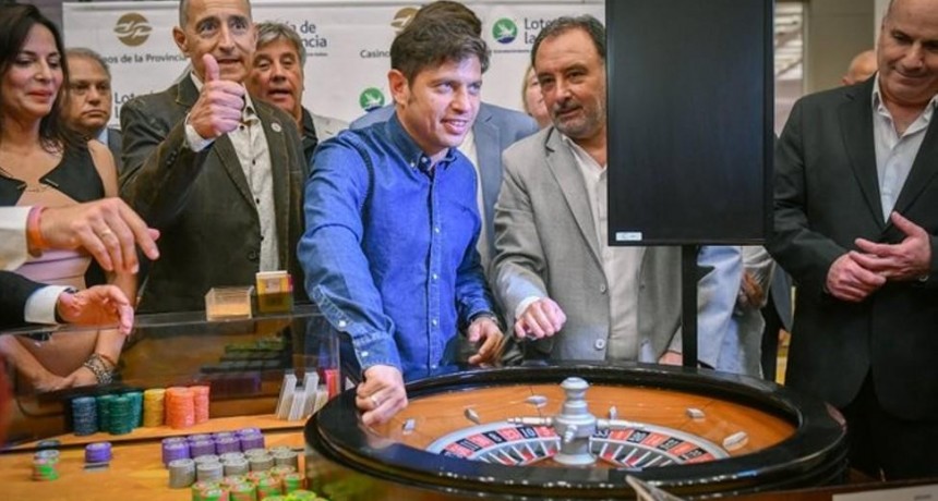  Kicillof encabezó la ceremonia que dio comienzo a la temporada en el Casino Central de Mar del Plata