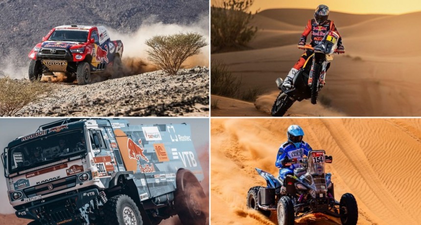  El saudí Al Rajhi ganó la séptima etapa del Dakar en autos 