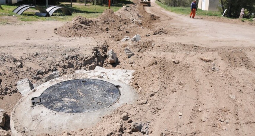 Ampliación de la red de desagües cloacales en Monte del Este