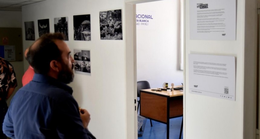  Se inauguró la muestra fotográfica de “Los Medios de la Guerra” en Bahía Blanca 
