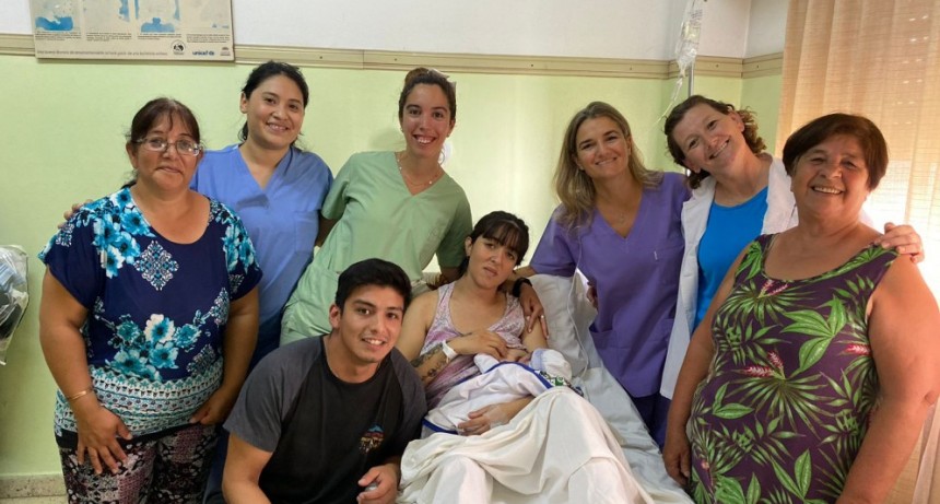 Bienvenido Mateo!! primer rosaleñito nacido en el HMEP