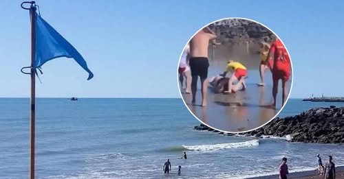 Chubut: echaron a los dos guardavidas que se pelearon con un turista en una playa