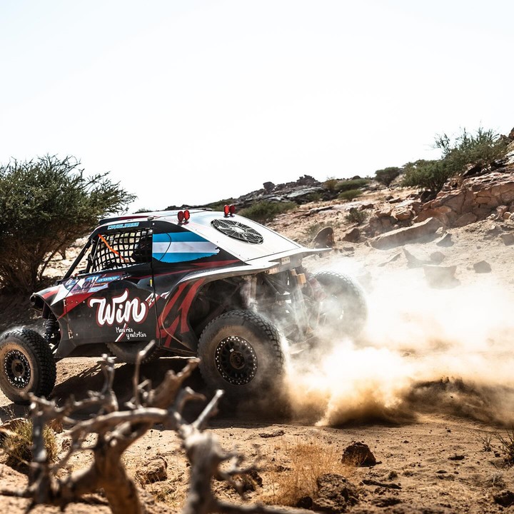 Cavigliasso que ya sueña con el título en el Dakar 2025