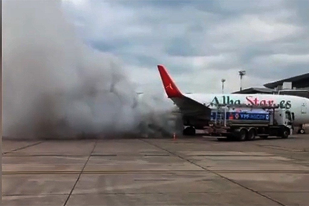 Un avión de Flybondi no pudo despegar de Jujuy porque se le quemó un motor