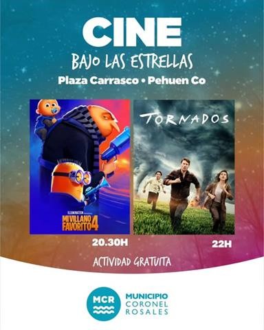 Cine Bajo las Estrellas en Pehuen