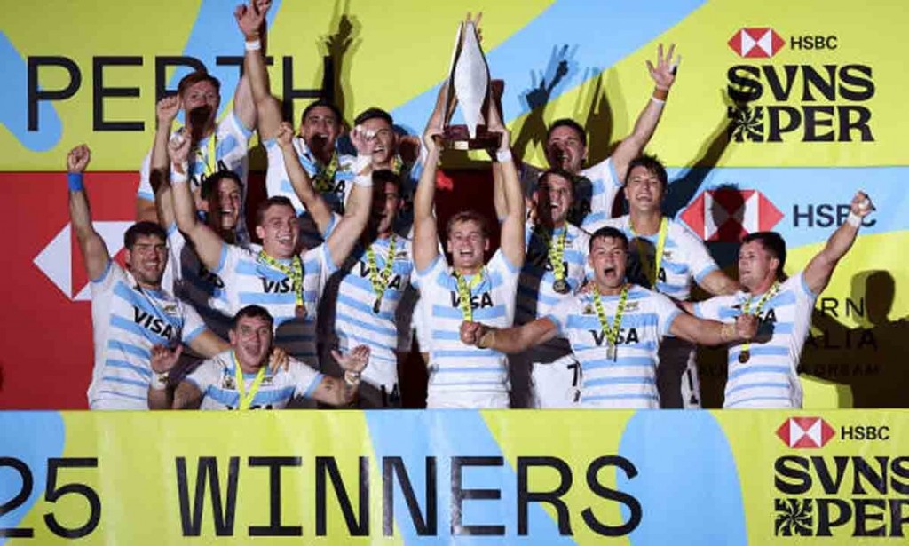 Los Pumas 7s se consagraron bicampeones en Perth