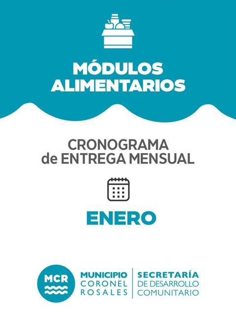 Entrega de módulos alimentarios