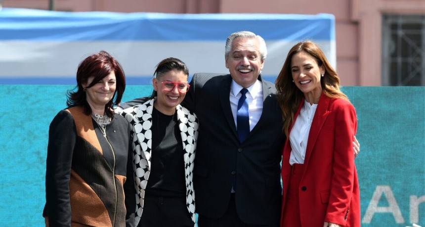 Victoria Tolosa Paz estuvo en La Rioja junto al Presidente Alberto Fernández para fortalecer políticas sociales