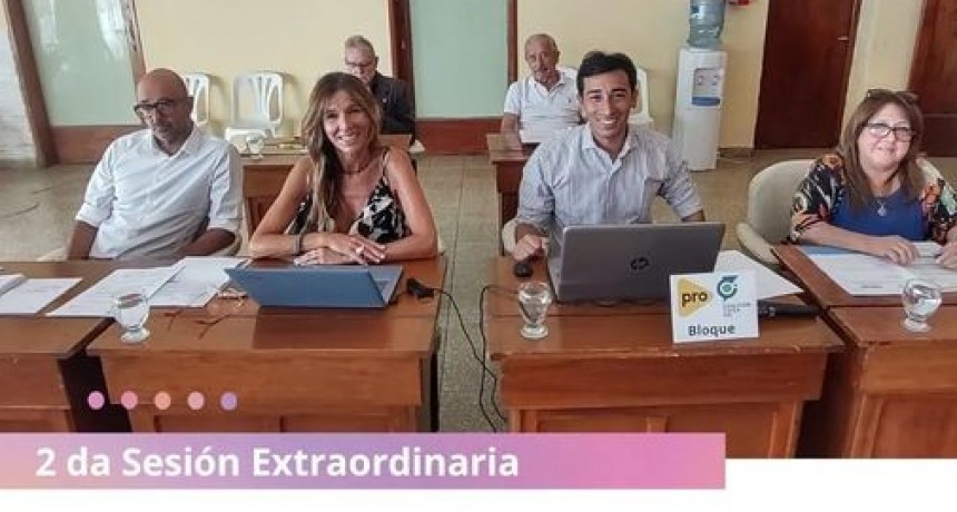 El Bloque opositor de Pro-Ari presento proyectos  en la 2ª Sesion Extraordinaria del concejo deliberante 