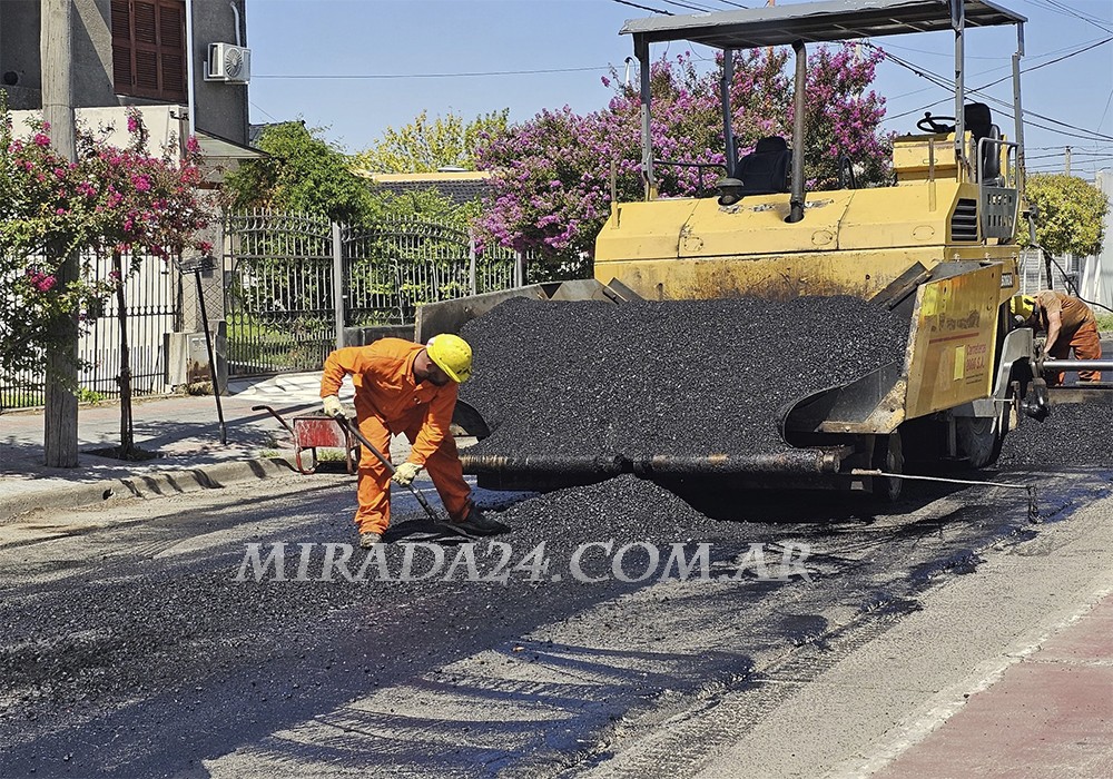 Continuidad en la Repavimentación de calles