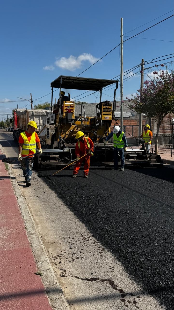 Finalizaron los trabajos de repavimentación en Pasaje Gutiérrez y Av. Tucumán