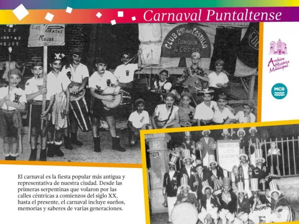 Carnavales Rosaleños a través del Archivo Municipal