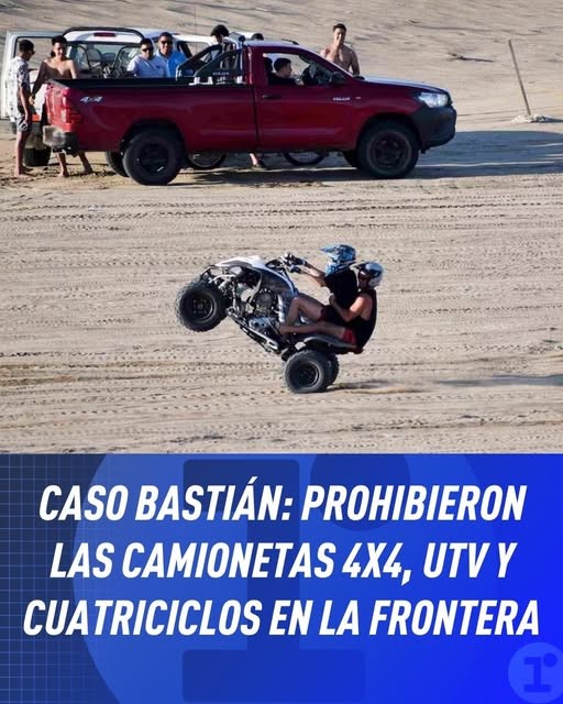 Pinamar prohibió el uso de UTV y vehículos 4x4 en la zona de médanos de La Frontera