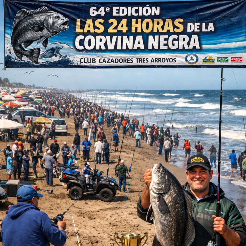 Las 24 Horas de la Corvina Negra 2026 promete otra edición histórica