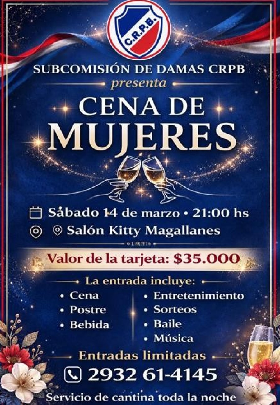 Cena de Mujeres en el Club Rosario Puerto Belgrano
