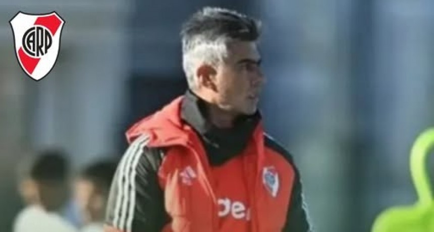 Escudero asume como DT interino de River tras la salida de Gallardo