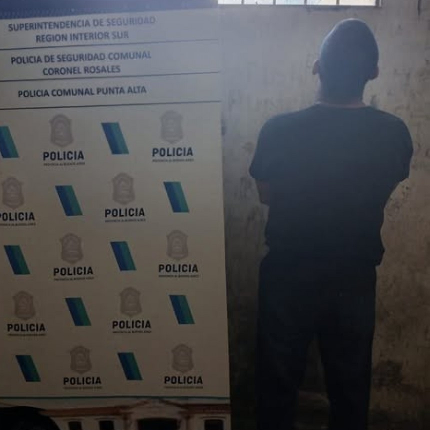Apuñalo a su pareja en Punta Alta y fue detenido