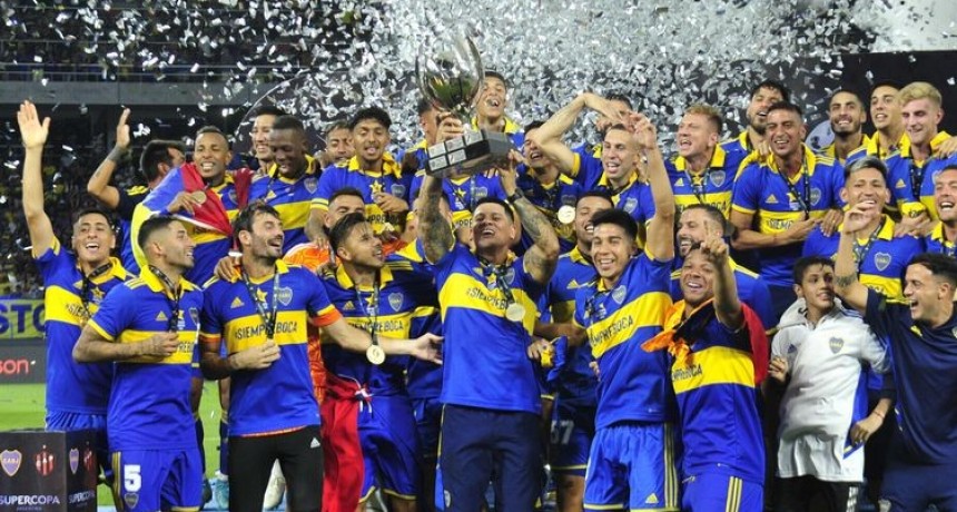 Boca Juniors goleó 3-0 a Patronato en Santiago del Estero y se consagró campeón de la Supercopa Argentina