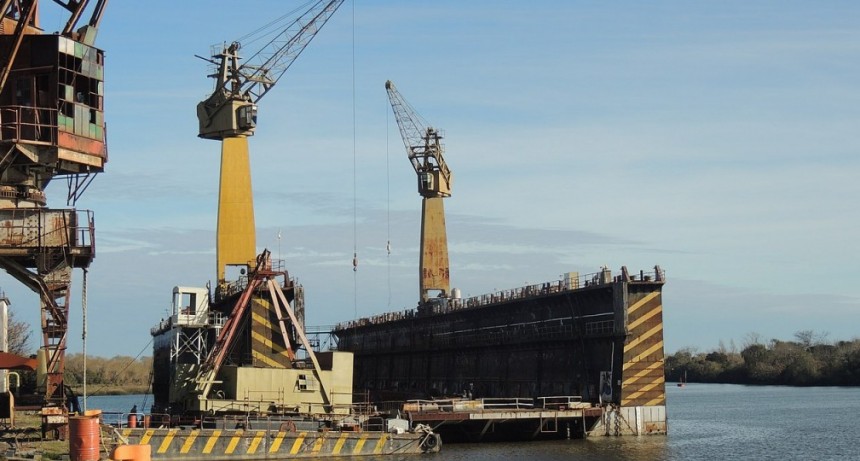 El Astillero Río Santiago construirá un dique flotante para la Armada