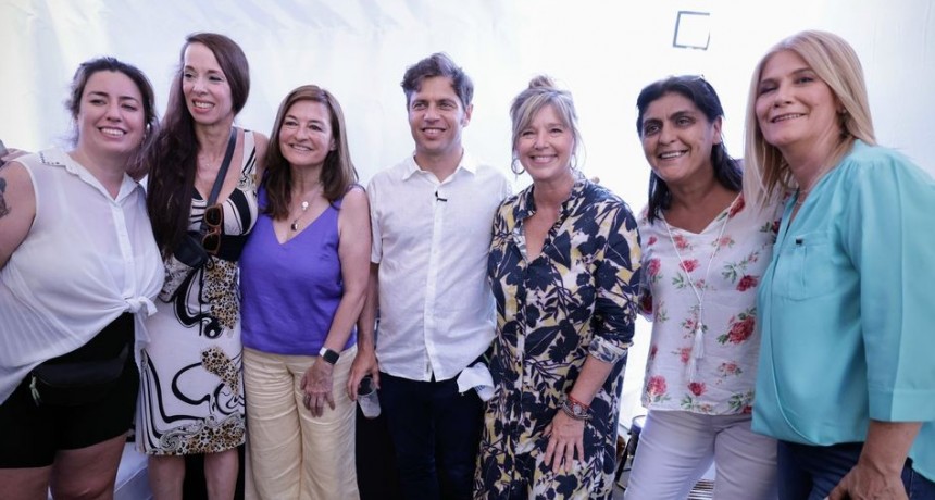 Kicillof participó de la jornada en conmemoración del Día de las Mujeres Trabajadoras
