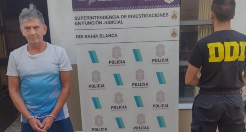 Cayó en Punta Alta un condenado por violación en Neuquén
