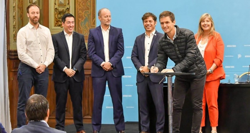 Kicillof presentó el Programa Provincial “Municipios a la Obra”