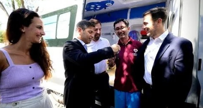 Kicillof inauguró el nuevo edificio de la Escuela Secundaria N°8 de Ezeiza
