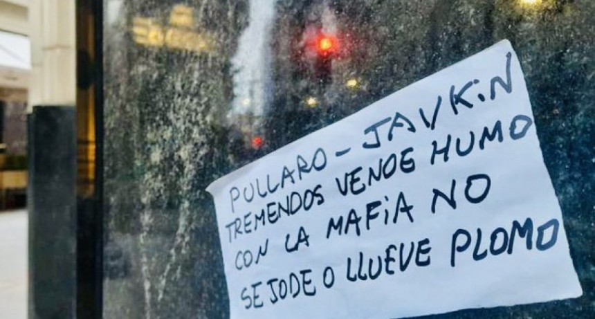 Los narcos llenaron el microcentro de Rosario con amenazas contra Javkin y Pullaro