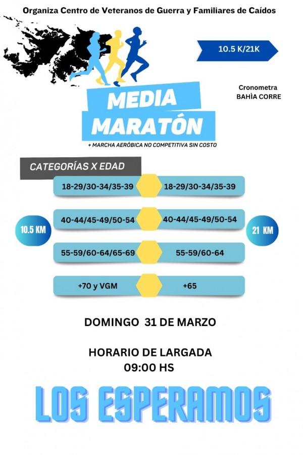 Vigilia y Maratón por Gesta de Malvinas