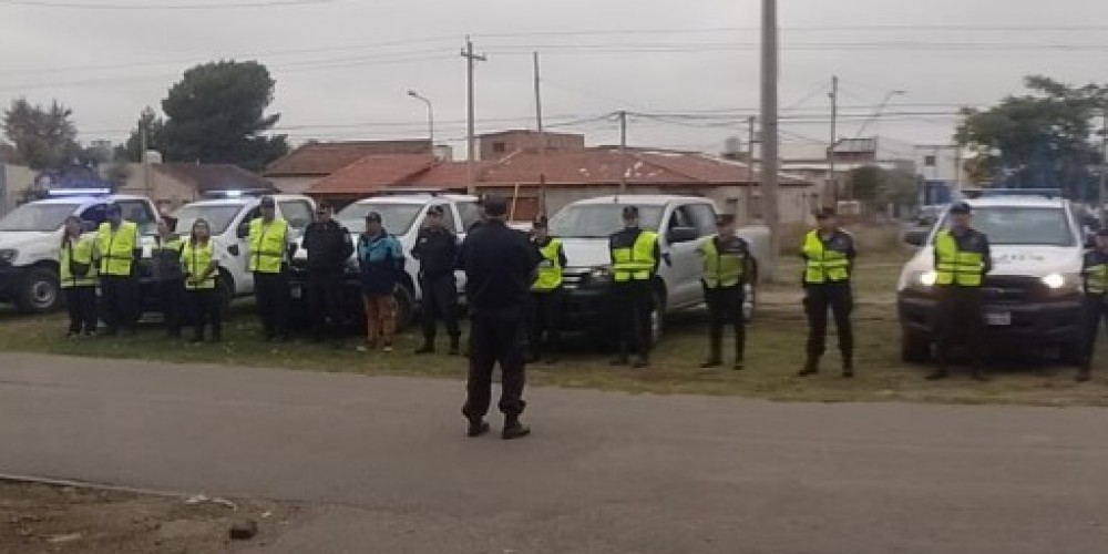 Mega Operativo Vial-Policial en la ciudad
