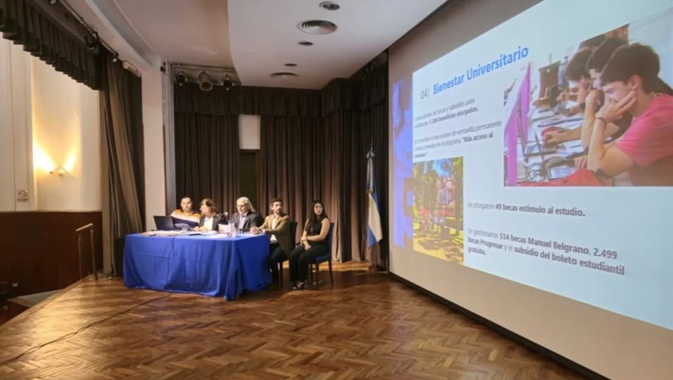 La UNS presentó su informe anual 2024 a la Asamblea Universitaria