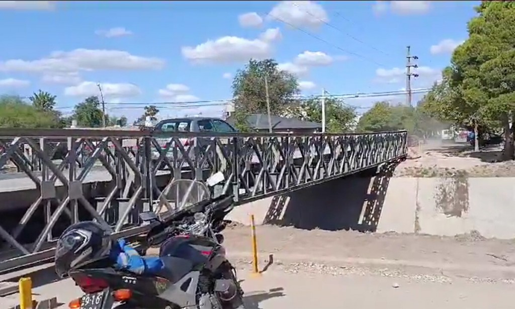 El puente sobre el Canal Maldonado ya está habilitado para circular