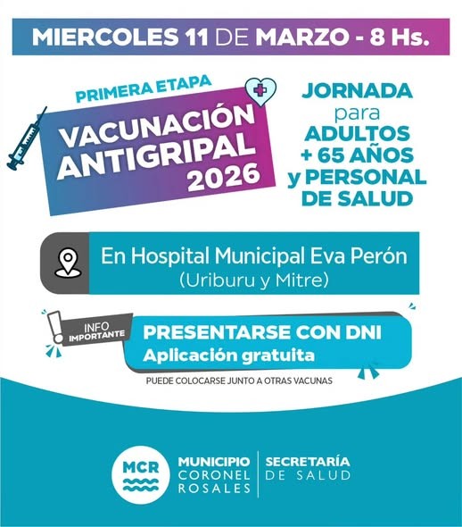 Comienza la campa&ntilde;a de vacunaci&oacute;n antigripal 2026 en el Hospital Eva Per&oacute;n