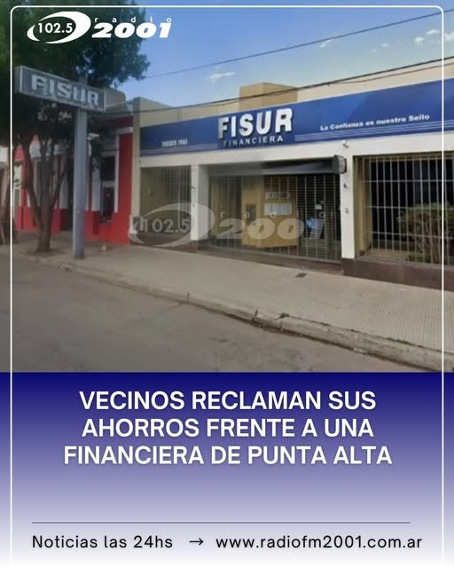 Ahorristas reclamaron respuestas frente a FISUR por la devoluci&oacute;n de sus dep&oacute;sitos