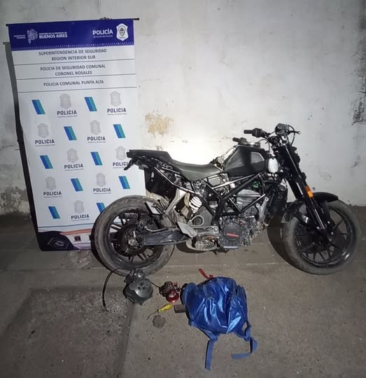 Aprehendido por encubrimiento tras hallazgo de moto robada con numeraci&oacute;n adulterada