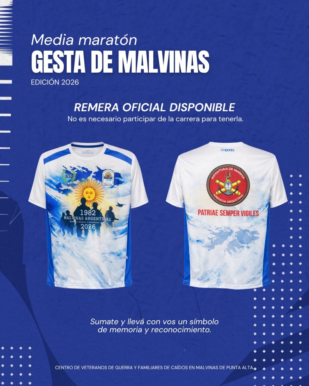 Punta Alta corre en homenaje a Malvinas: llega la 18&deg; Competencia Pedestre