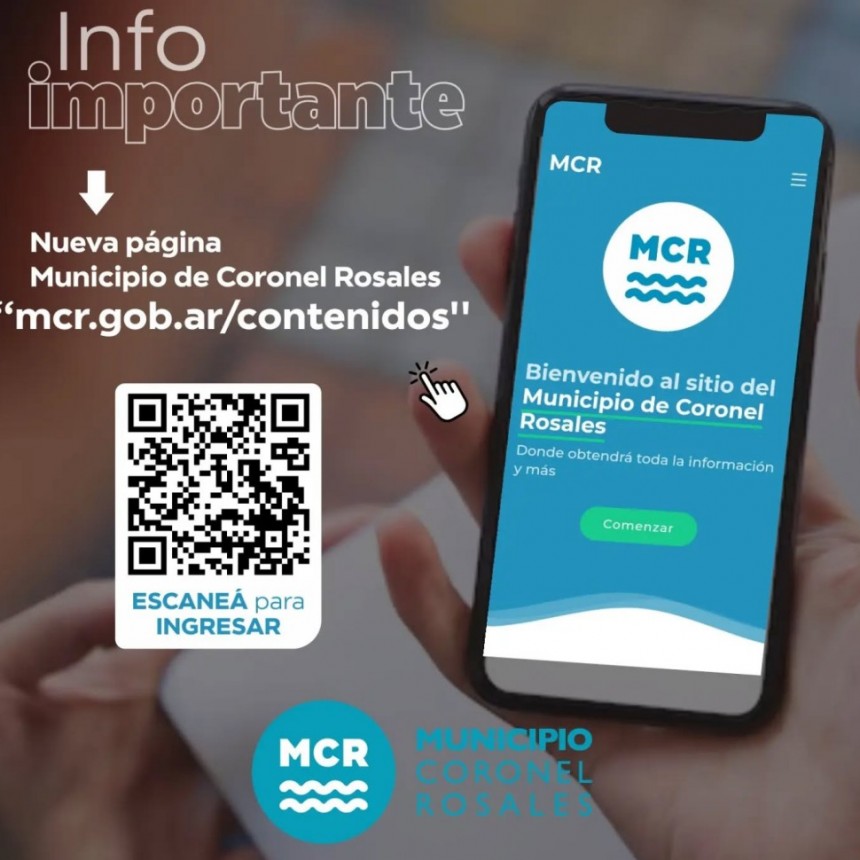 El Municipio recuerda que ya está disponible su nueva página web de servicios