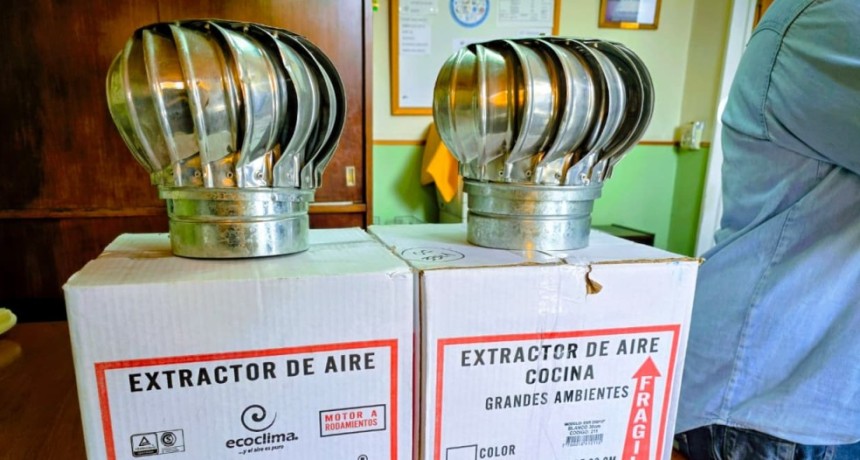 Entrega de materiales para la mejora del Centro de Formaci&oacute;n Laboral N&deg; 401