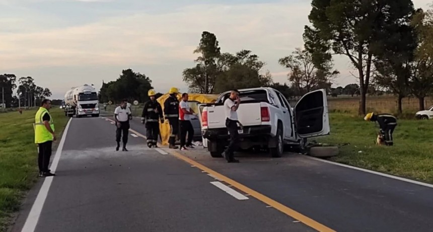 Un nuevo choque sobre la Ruta 35 dejó tres muertos
