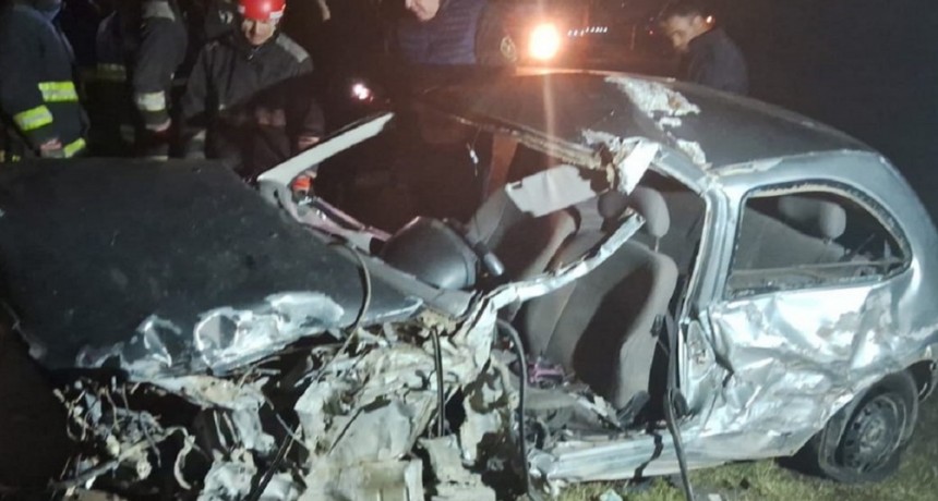 Manejando borracho protagonizó un choque y ocasiono una muerte.