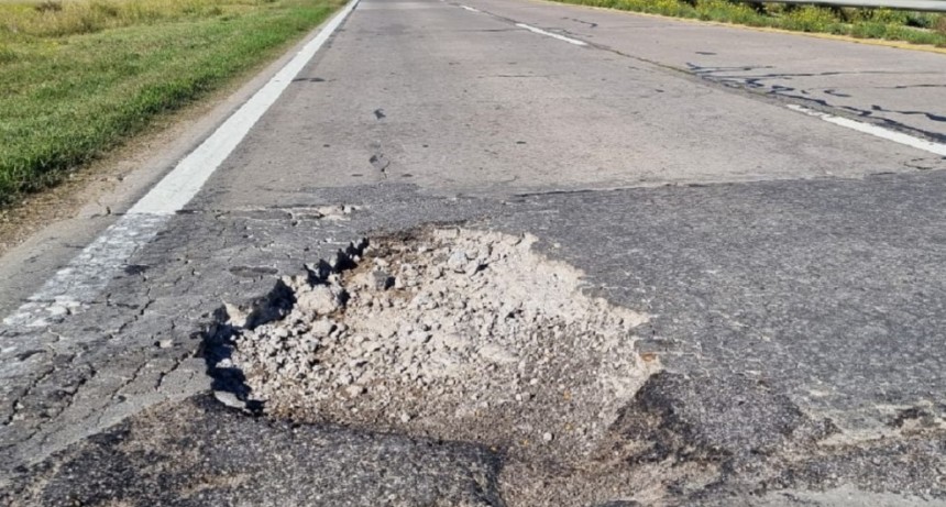 SIN PRESUPUESTO: Parate en Vialidad Nacional no hay mantenimiento de las rutas de la región