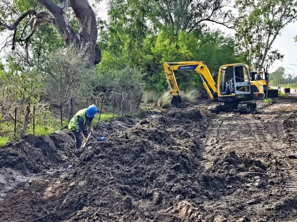 Inicio de la obra de recambio e instalación del Acueducto D315