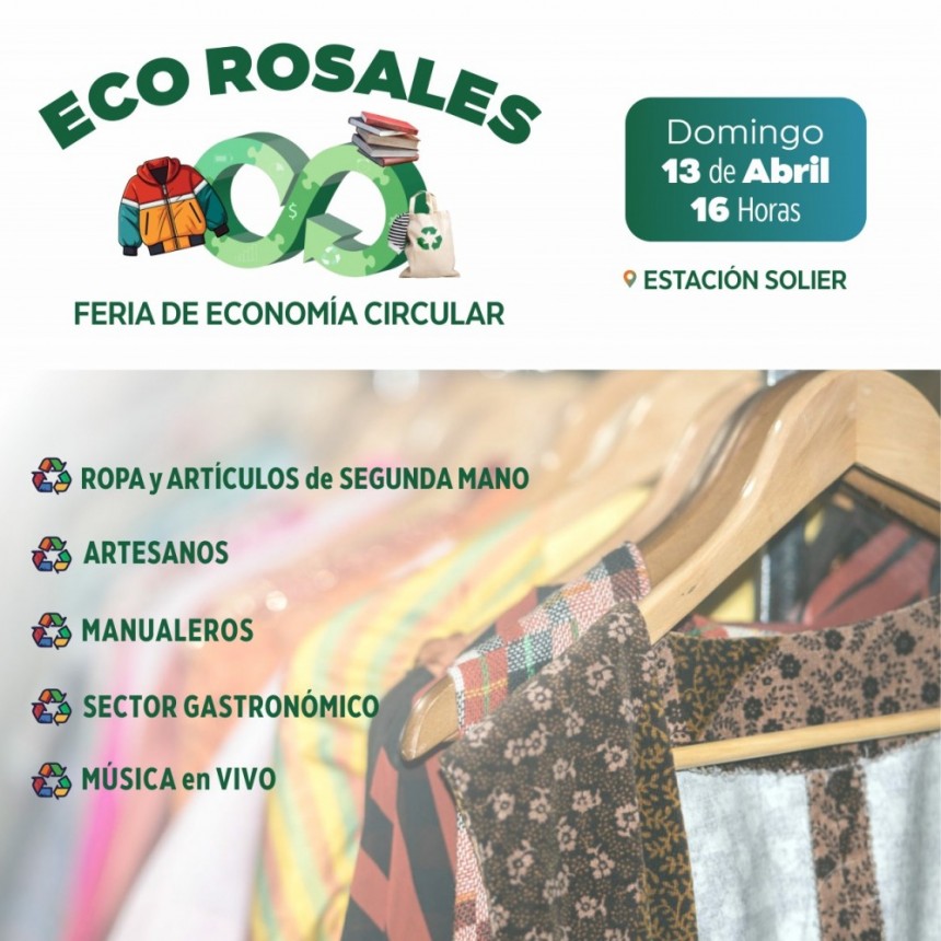 Nueva edición de la Feria EcoRosales: economía circular