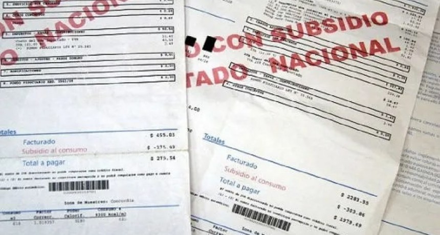El Gobierno Nacional quitará los subsidios en las tarifas de luz y gas a los hogares de clase media