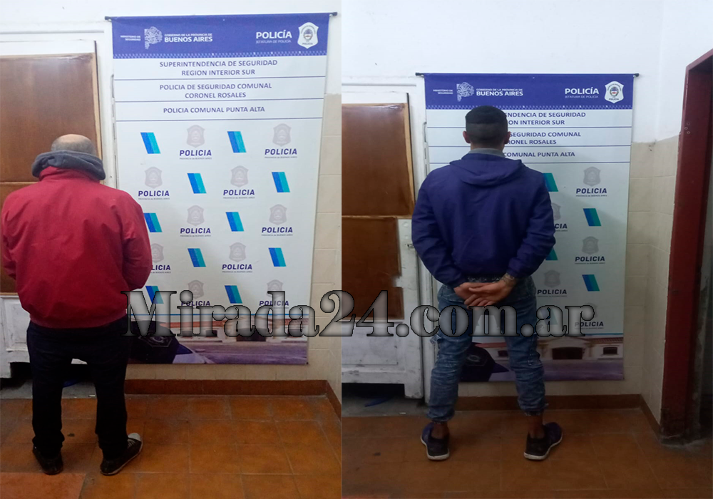 Dos hombres demorados en Punta Alta por pedidos de paradero activo