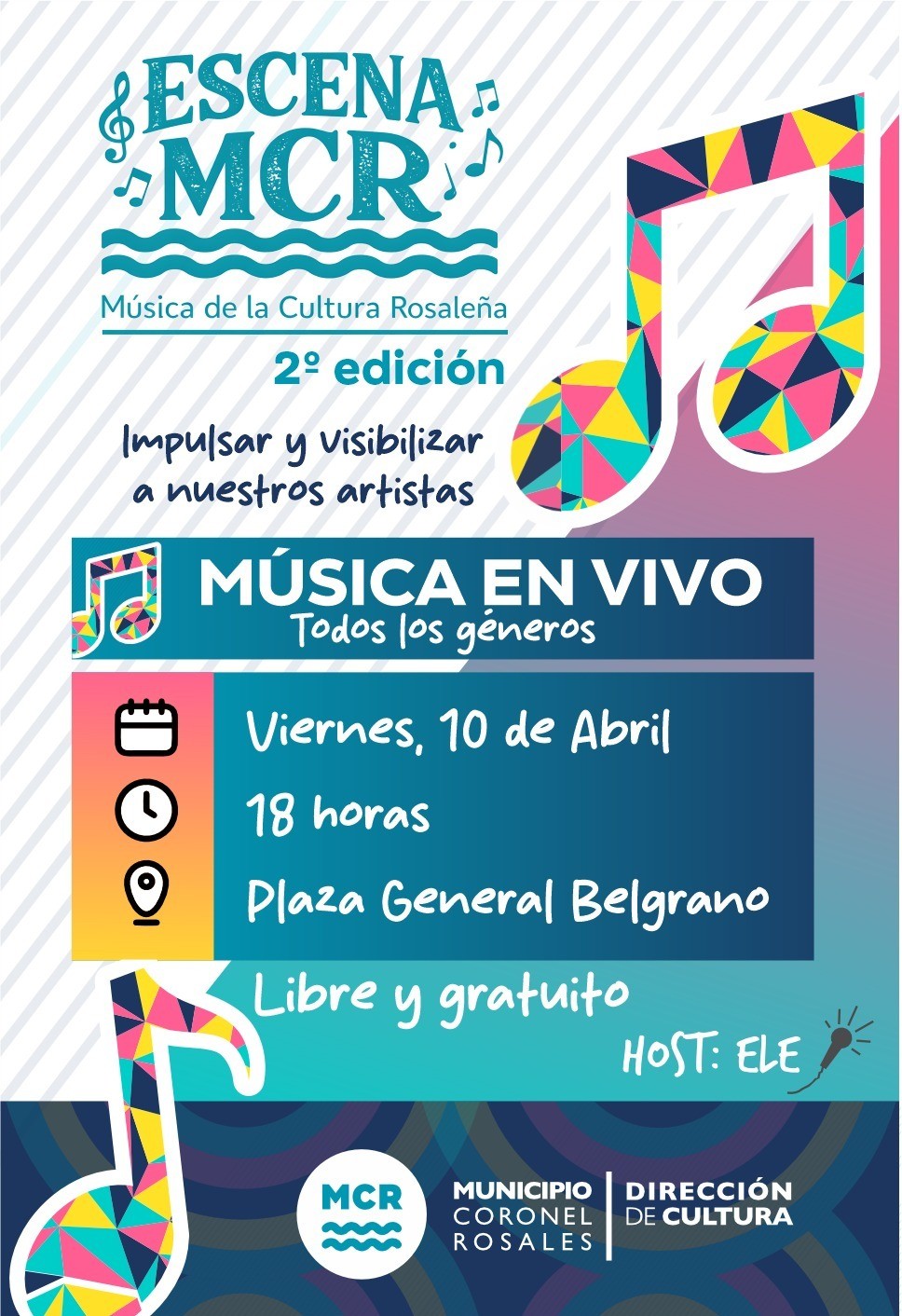 Llega la segunda edici&oacute;n de Escena MCR a Plaza Belgrano 