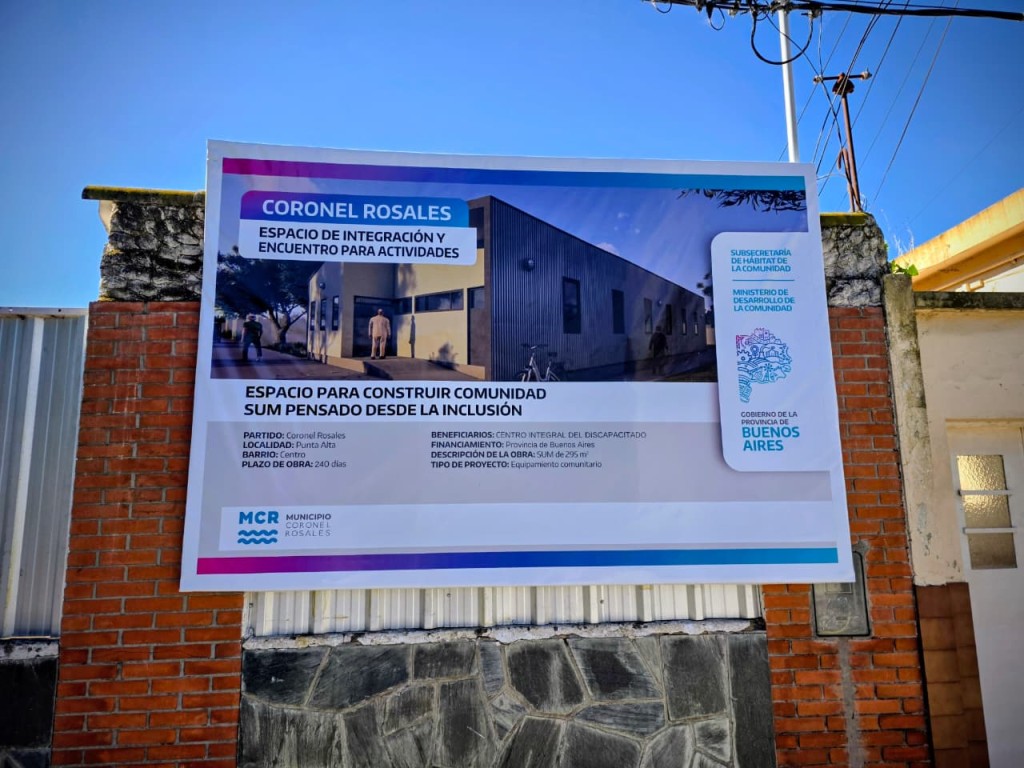 Comenzaron los trabajos para la construcci&oacute;n del nuevo SUM de CINDI 