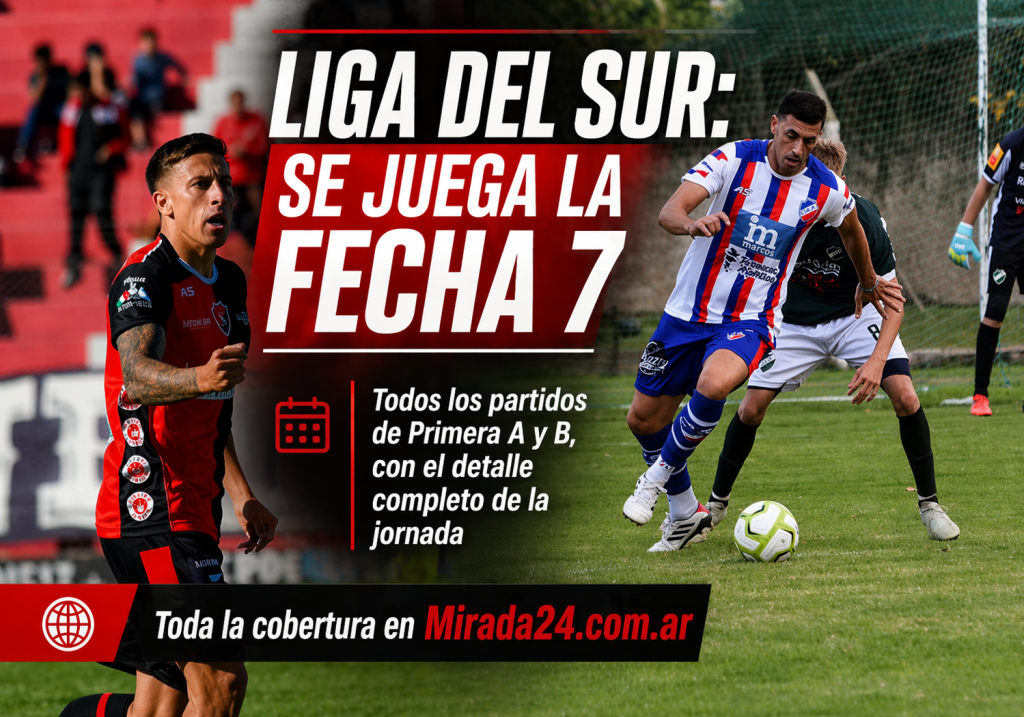 Se juega la Fecha 7 del Apertura: cruces clave y sanciones en la Liga del Sur