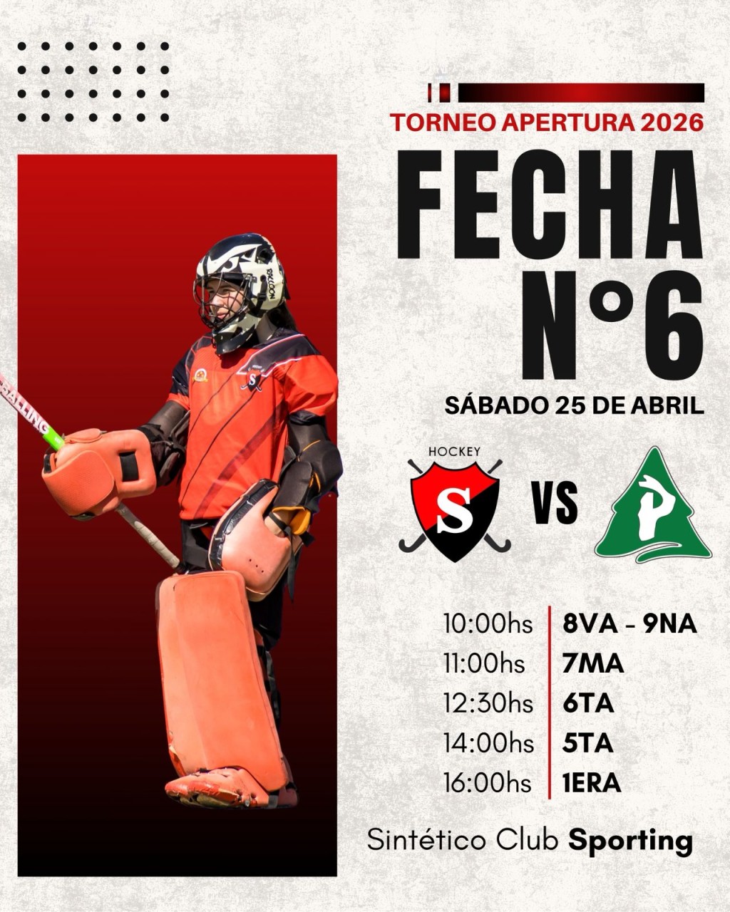 Hockey: Sporting recibe a Palihue en una jornada clave del Apertura